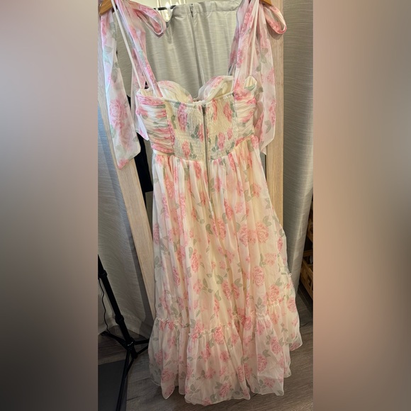 MABLE Pink Floral Dress - Picture 2 of 3